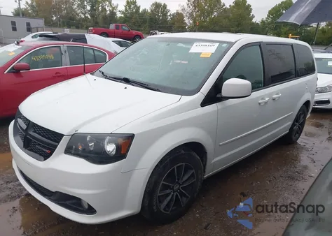 2017 Dodge Grand Caravan Sxt из США, поврежденный, VIN 2C4RDGCG1HR625618